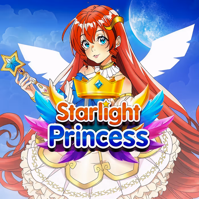 Starlight Princess slot oyunu - çarpan sembolleri ve ücretsiz dönüş bonusu ile anime tarzı slot